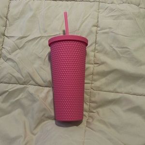Francesca’s Hot Pink Honeycomb Tumbler 24oz